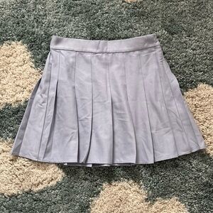 Garage Pleated Skater Skirt